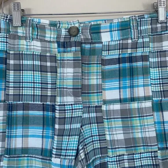 Loft Patch Work Shorts Original Straight Through Hip & Thigh Size 6 Brand New - Picture 3 of 13